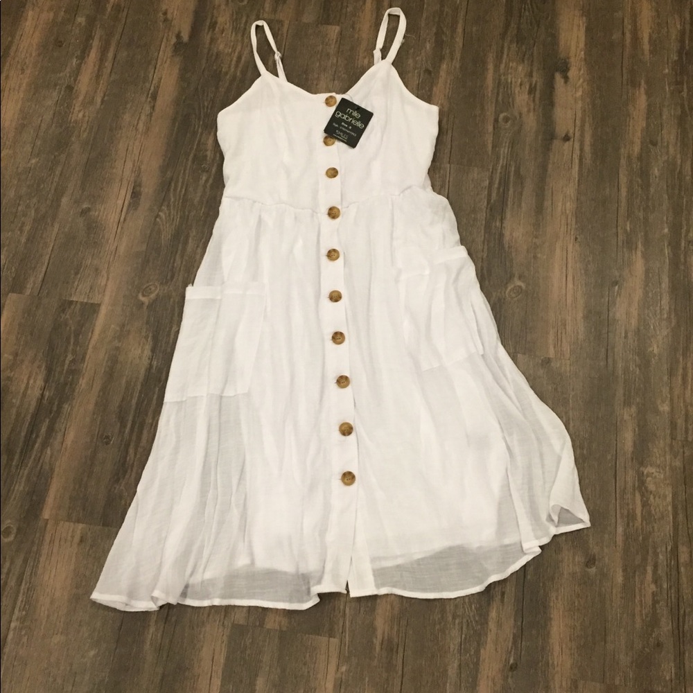 NWT Button Dress